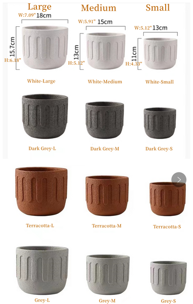 Ceramic Indoor/Outdoor Planters