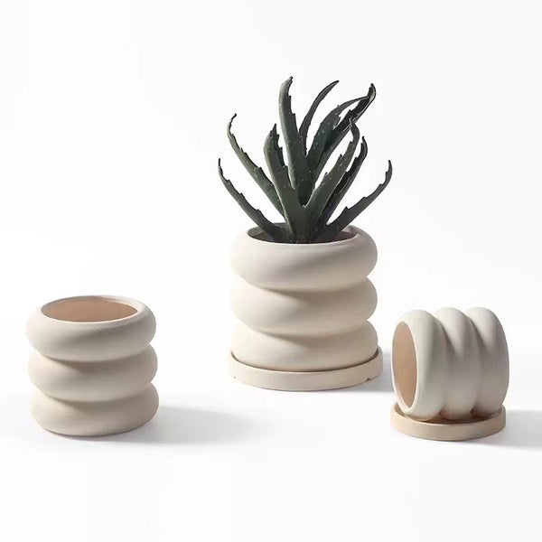 Dount Ceramic Planters