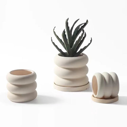Dount Ceramic Planters