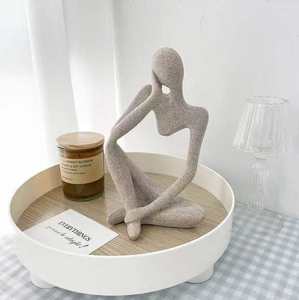 Figure Decorative object| Thinker Statue| Thanksgiving gift box