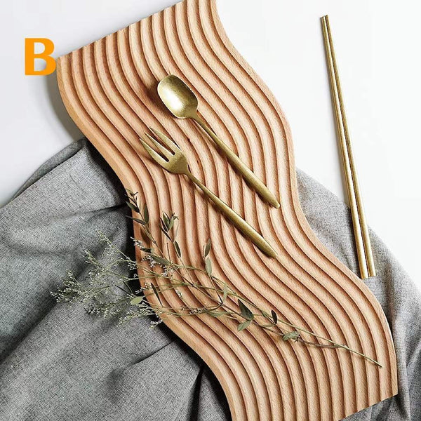 Wave Wooden Tray | Thanksgiving gift